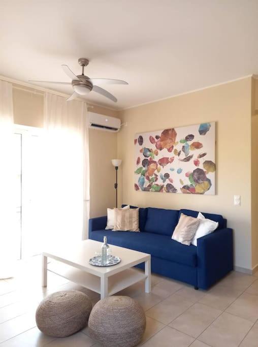 Blue -Spacious 1Bdr Corner Flat/Balcony/View Apartment Athena Bagian luar foto